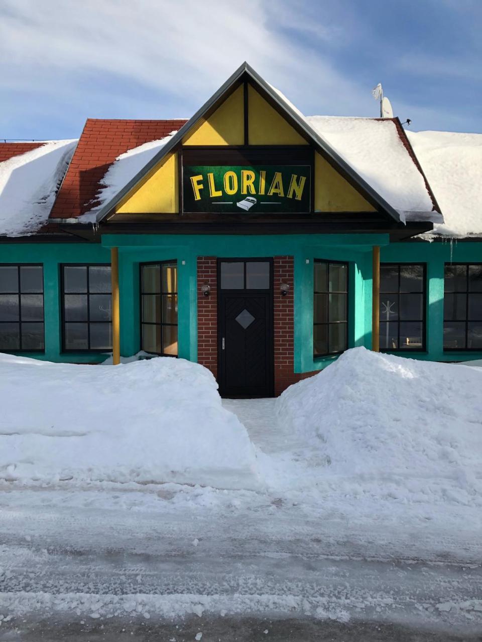 Penzion Florian Moldava Buitenkant foto